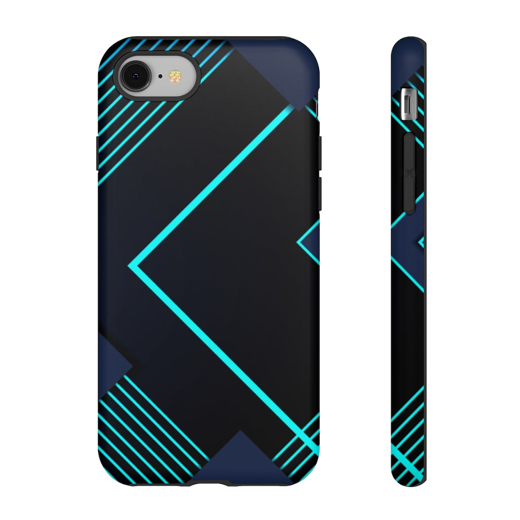Chopped Geometric iPhone Tough Cases