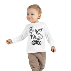 Super Dude Toddler Long Sleeve Tee