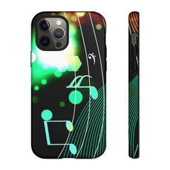 Lost Notes Music iPhone Tough Cases