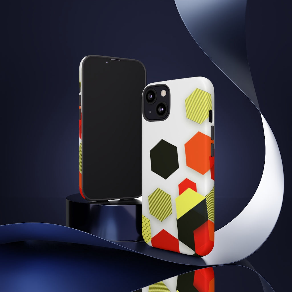 Hexagon Geometric iPhone Tough Cases