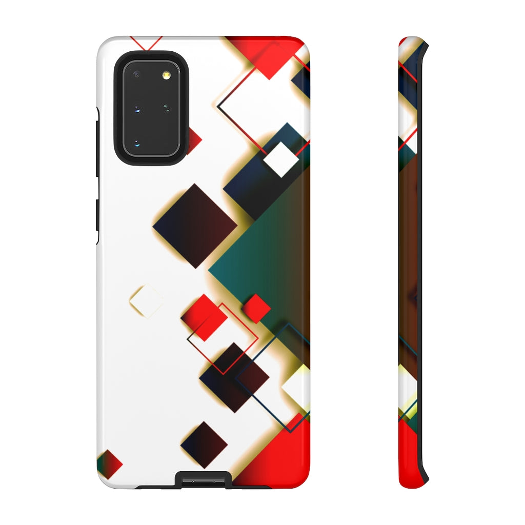 Cubed Geometric Samsung Galaxy Tough Cases