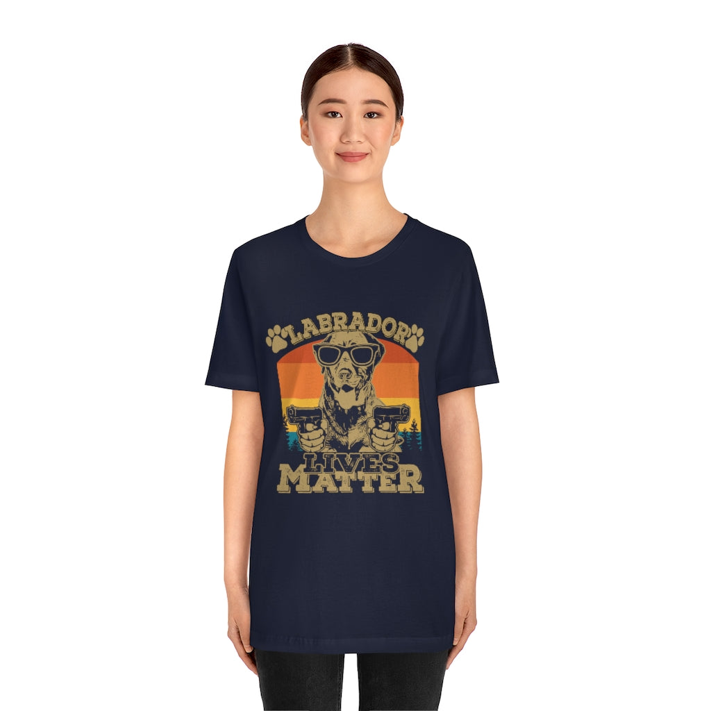 Labrador Lives Matter Unisex Jersey Short Sleeve Tee