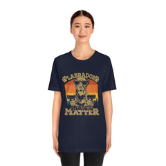 Labrador Lives Matter Unisex Jersey Short Sleeve Tee
