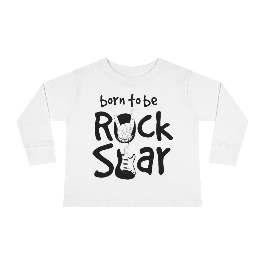 Rock Star Toddler Long Sleeve Tee