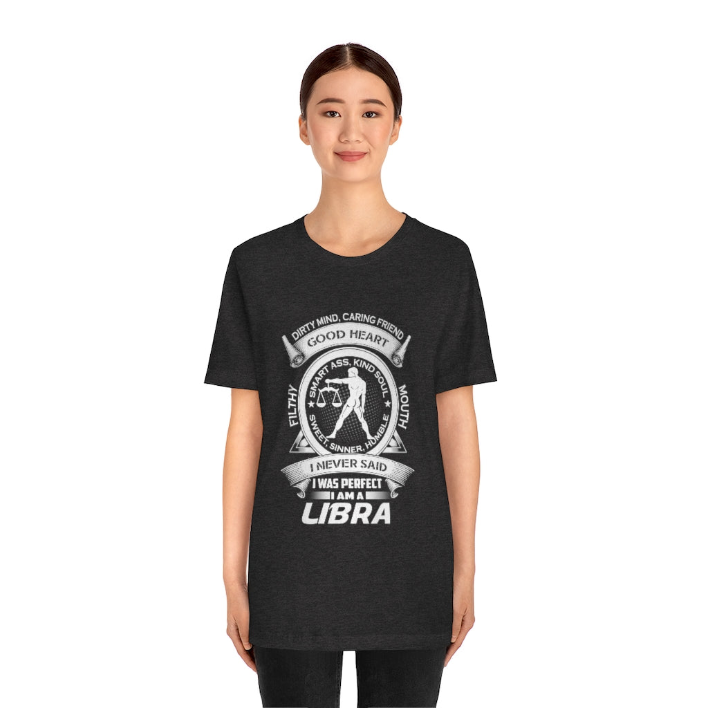 Libra Unisex Jersey Short Sleeve Tee