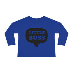 Little Boss Toddler Long Sleeve Tee