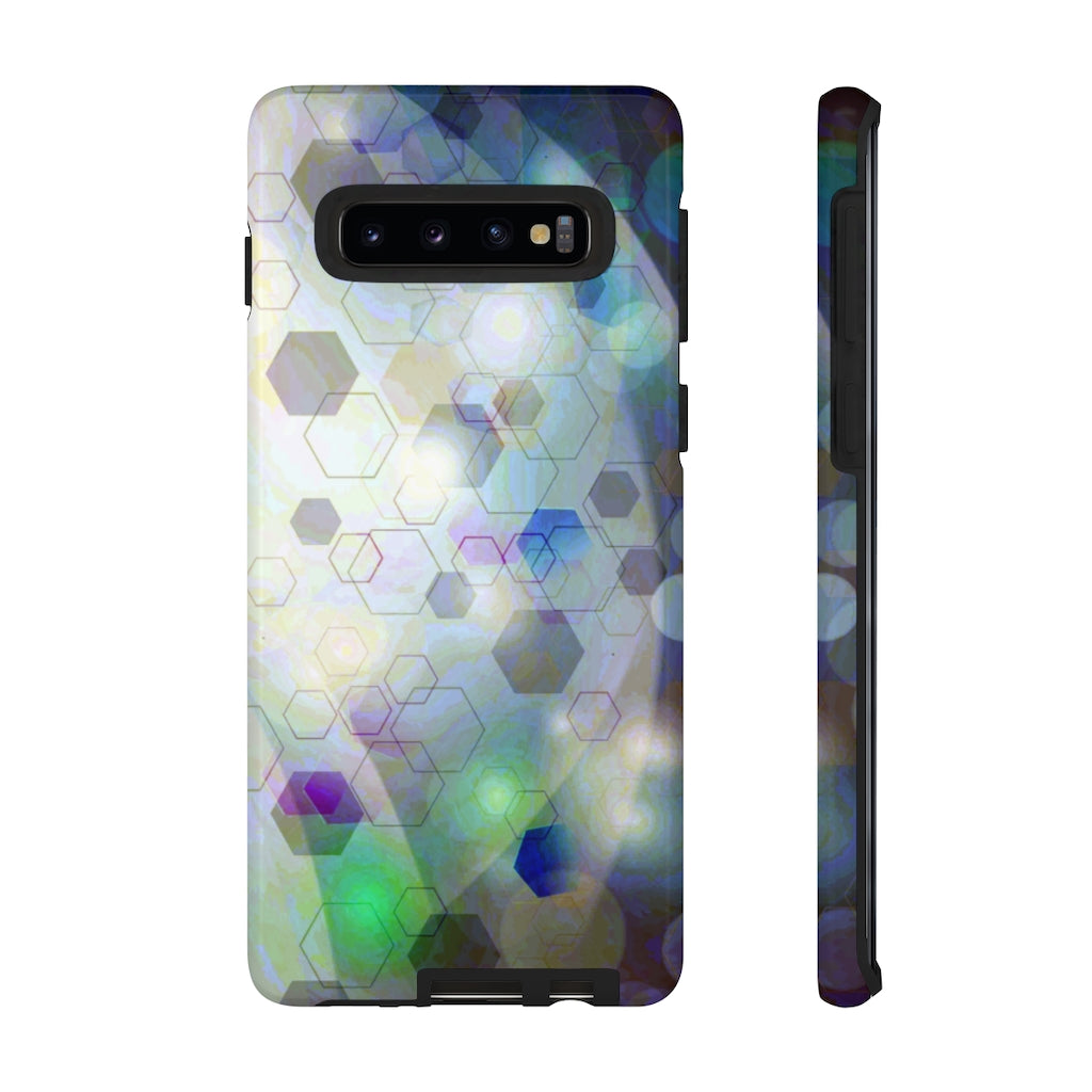 Hexagon Flash Geometric Samsung Galaxy Tough Cases