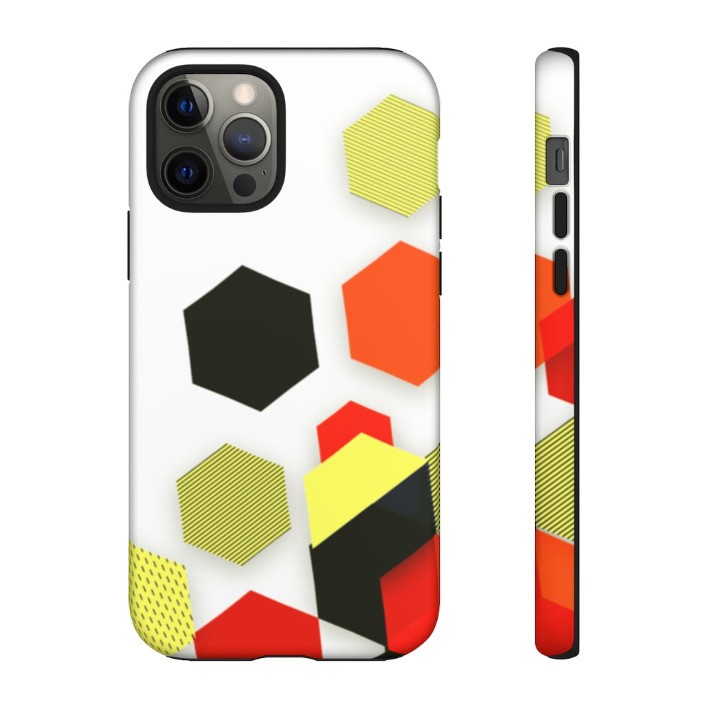 Hexagon Geometric iPhone Tough Cases