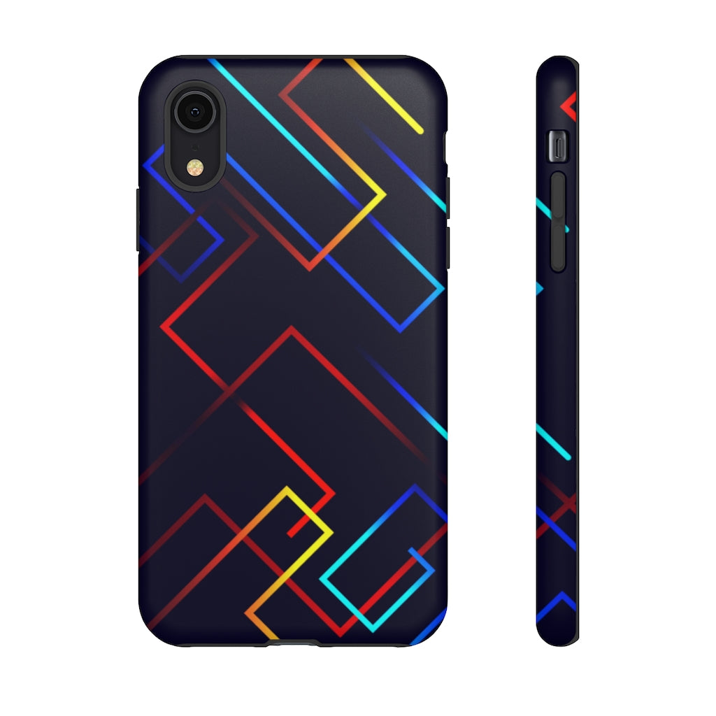 Tangled Geometric iPhone Tough Cases