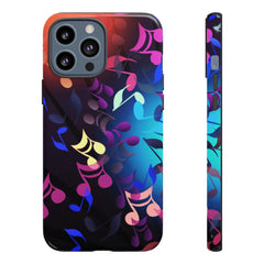 Scattered Notes Music iPhone Tough Cases