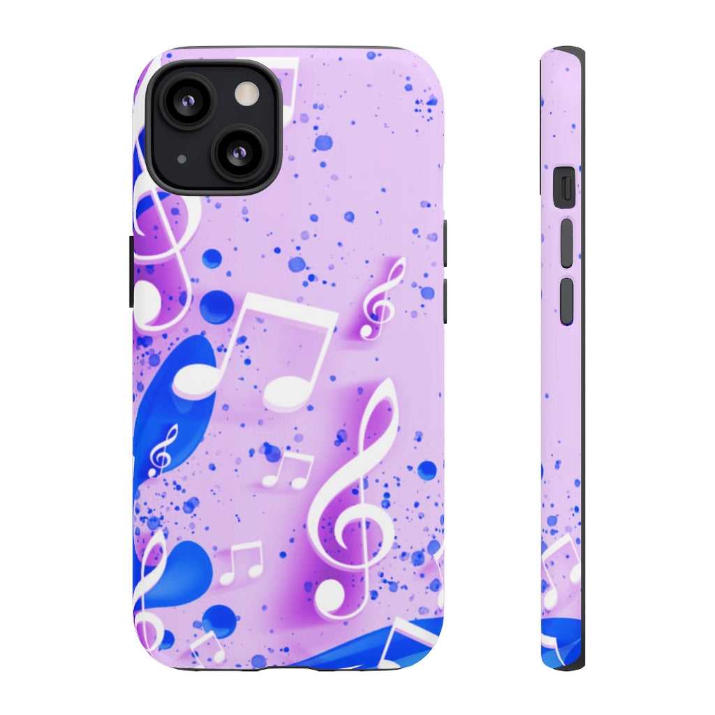 Splash Of Music iPhone Tough Cases