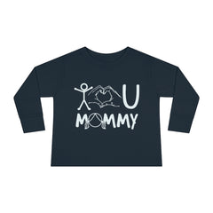 Love Mommy Toddler Long Sleeve Tee