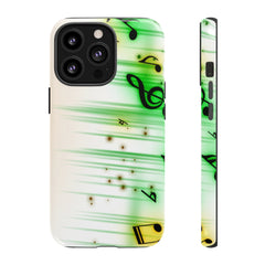 Glitch Music iPhone Tough Cases