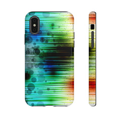 Warp Speed Geometric iPhone Tough Cases