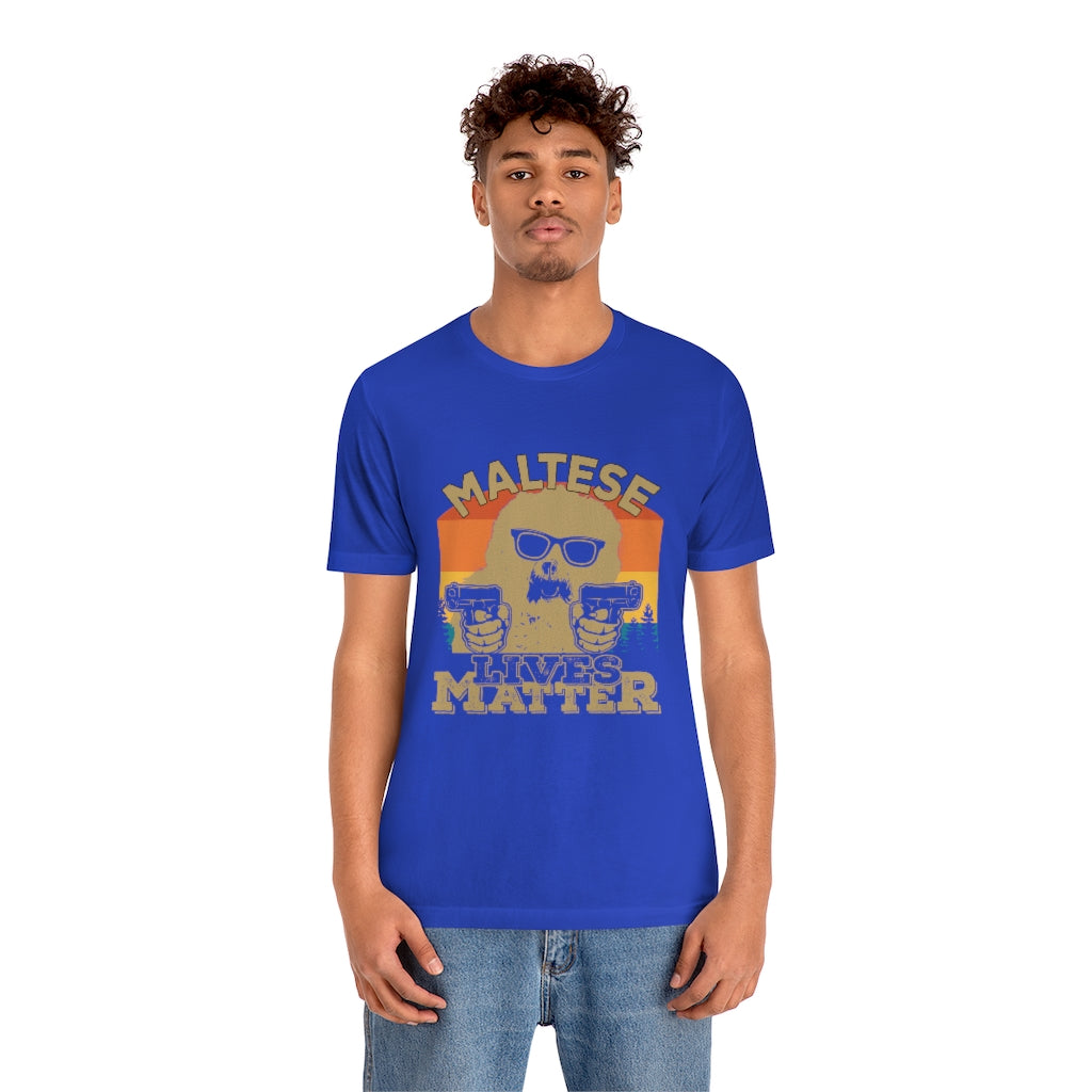 Maltese Lives Matter Unisex Jersey Short Sleeve Tee
