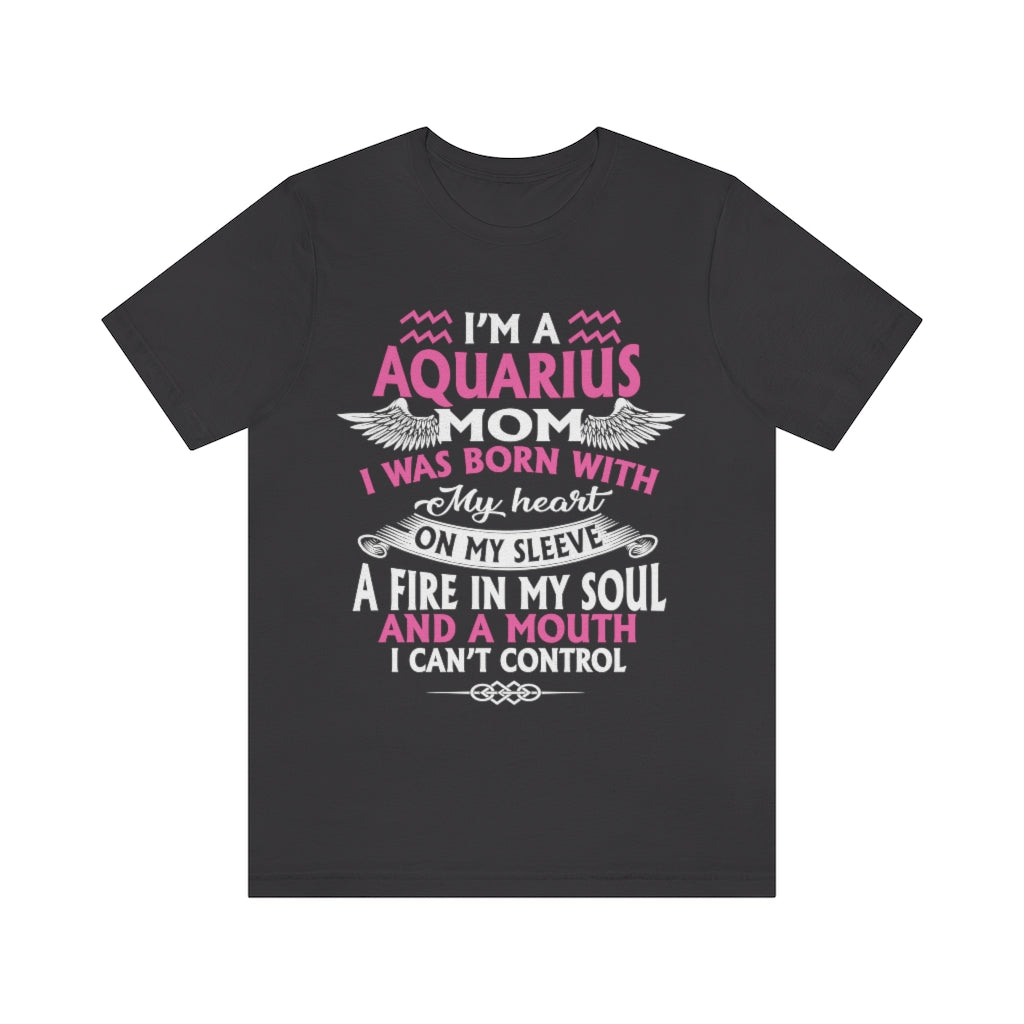 Aquarius Unisex Jersey Short Sleeve Tee