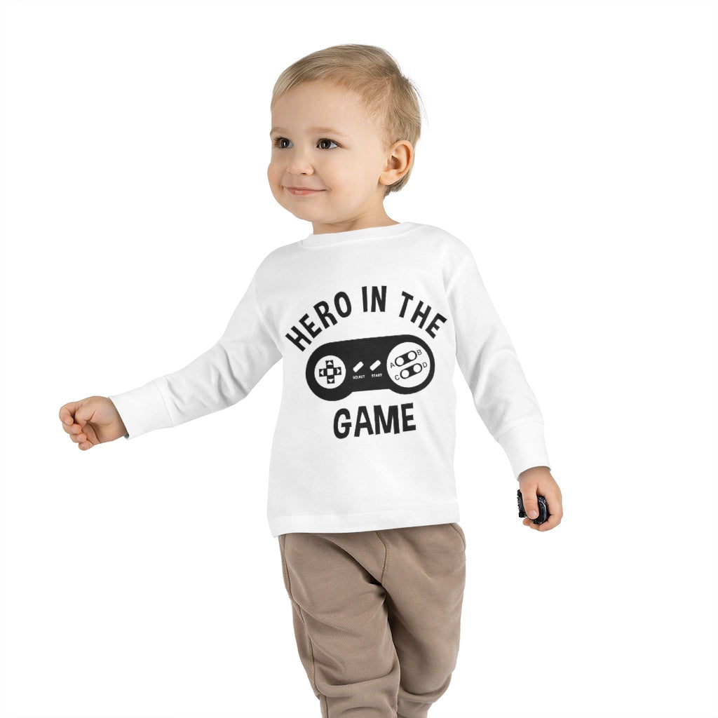 Game Hero Toddler Long Sleeve Tee