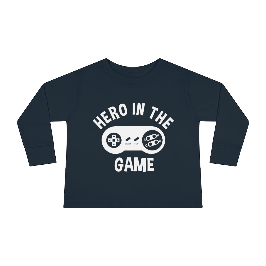 Game Hero Toddler Long Sleeve Tee