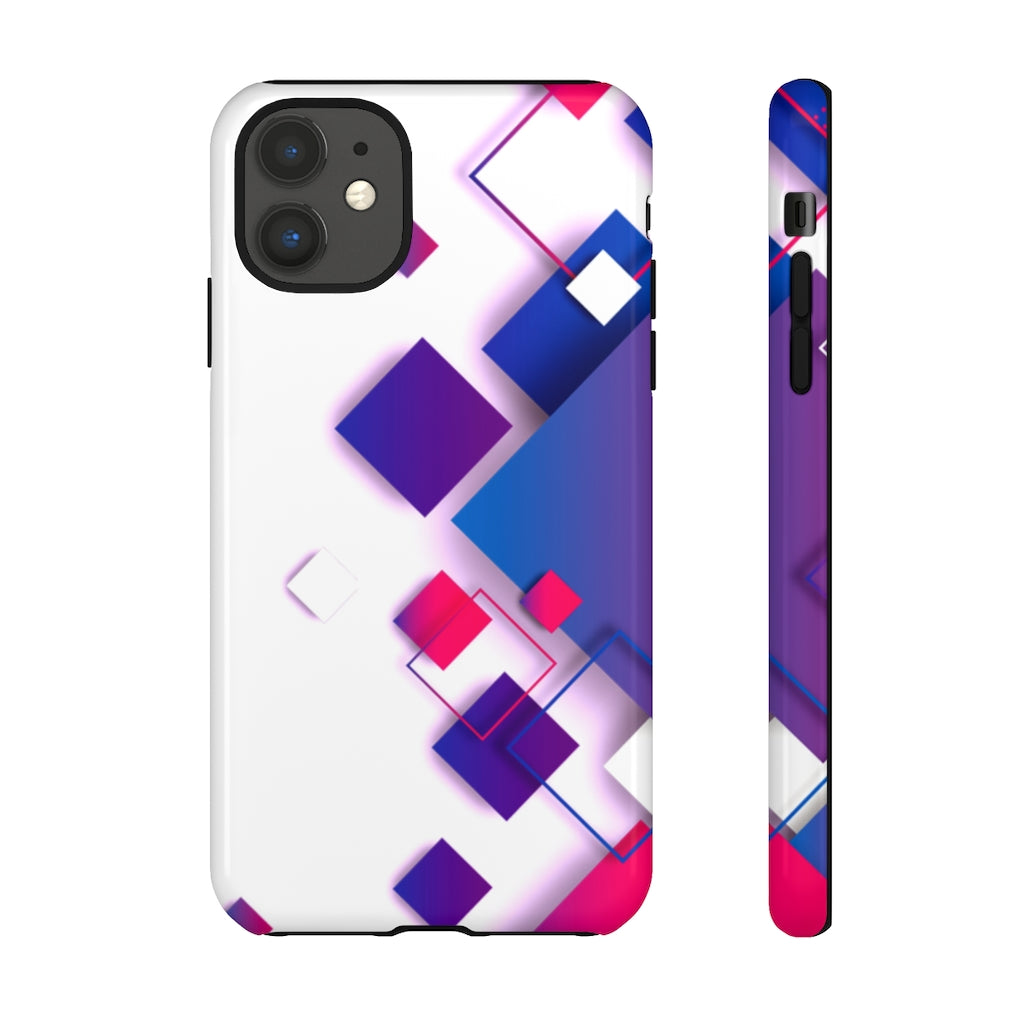 Cubed Geometric iPhone Tough Cases