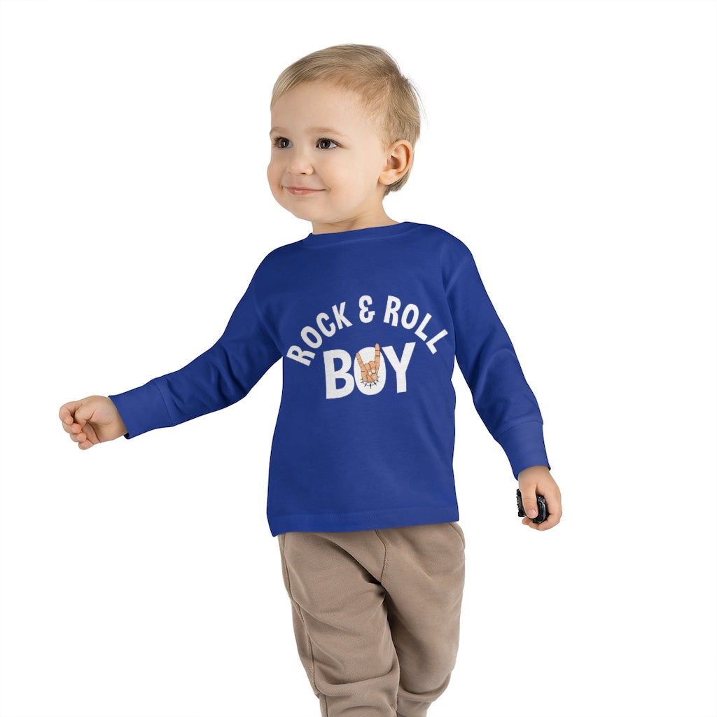 Rock And Roll Toddler Long Sleeve Tee