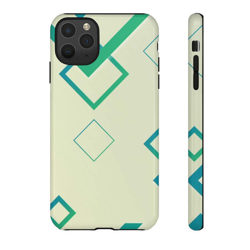 Boxed Geometric iPhone Tough Cases
