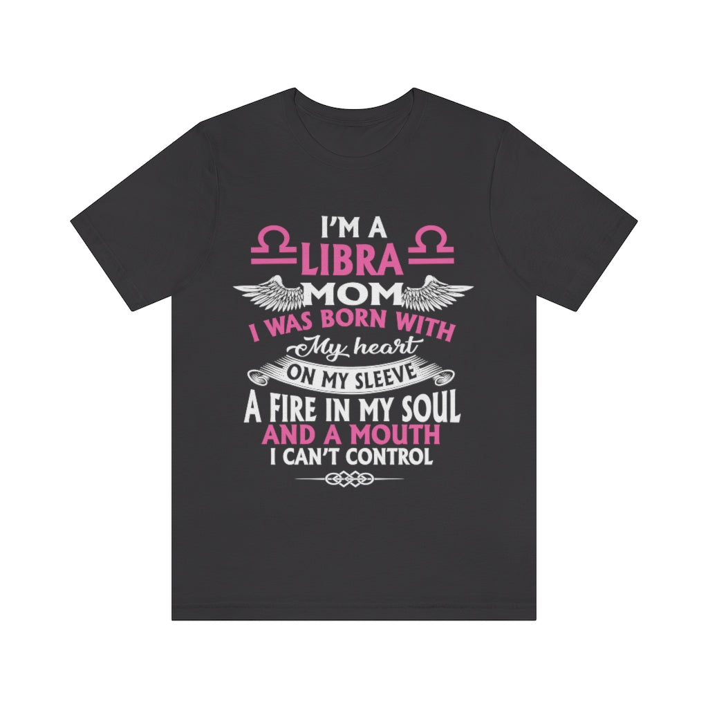 Libra Unisex Jersey Short Sleeve Tee