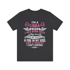 Libra Unisex Jersey Short Sleeve Tee