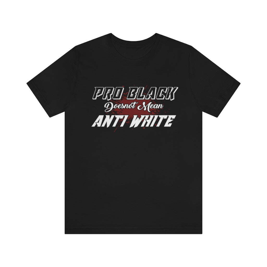 Pro Black Unisex Jersey Short Sleeve Tee
