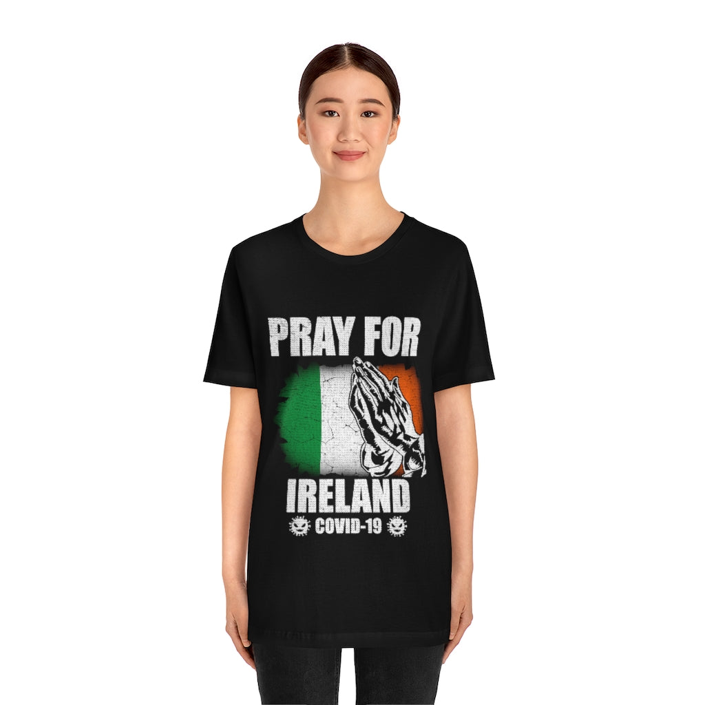 Pray For Ireland Unisex Jersey Short Sleeve Tee