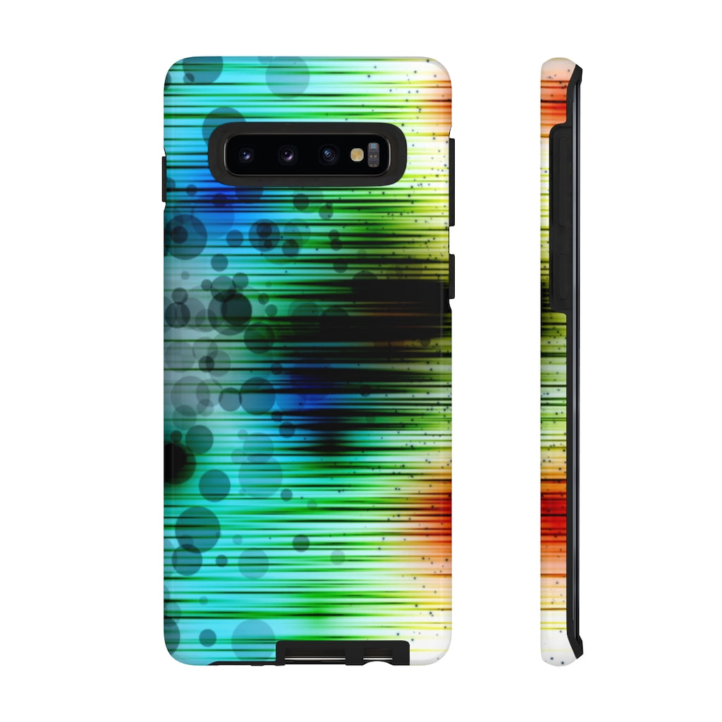 Warp Speed Geometric Samsung Galaxy Tough Cases