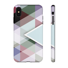 Plaid Geometric iPhone Tough Cases