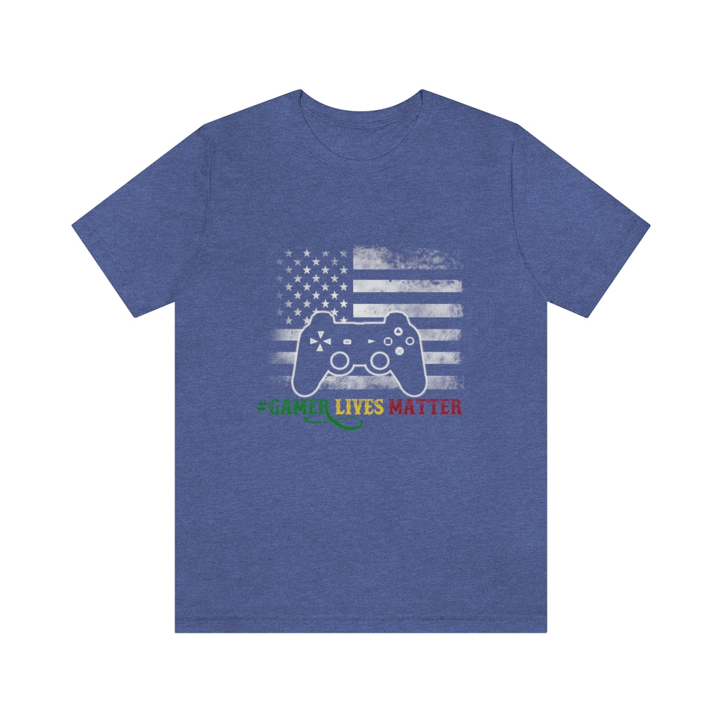 Gamer Lives Matter Unisex Jersey Short Sleeve Tee