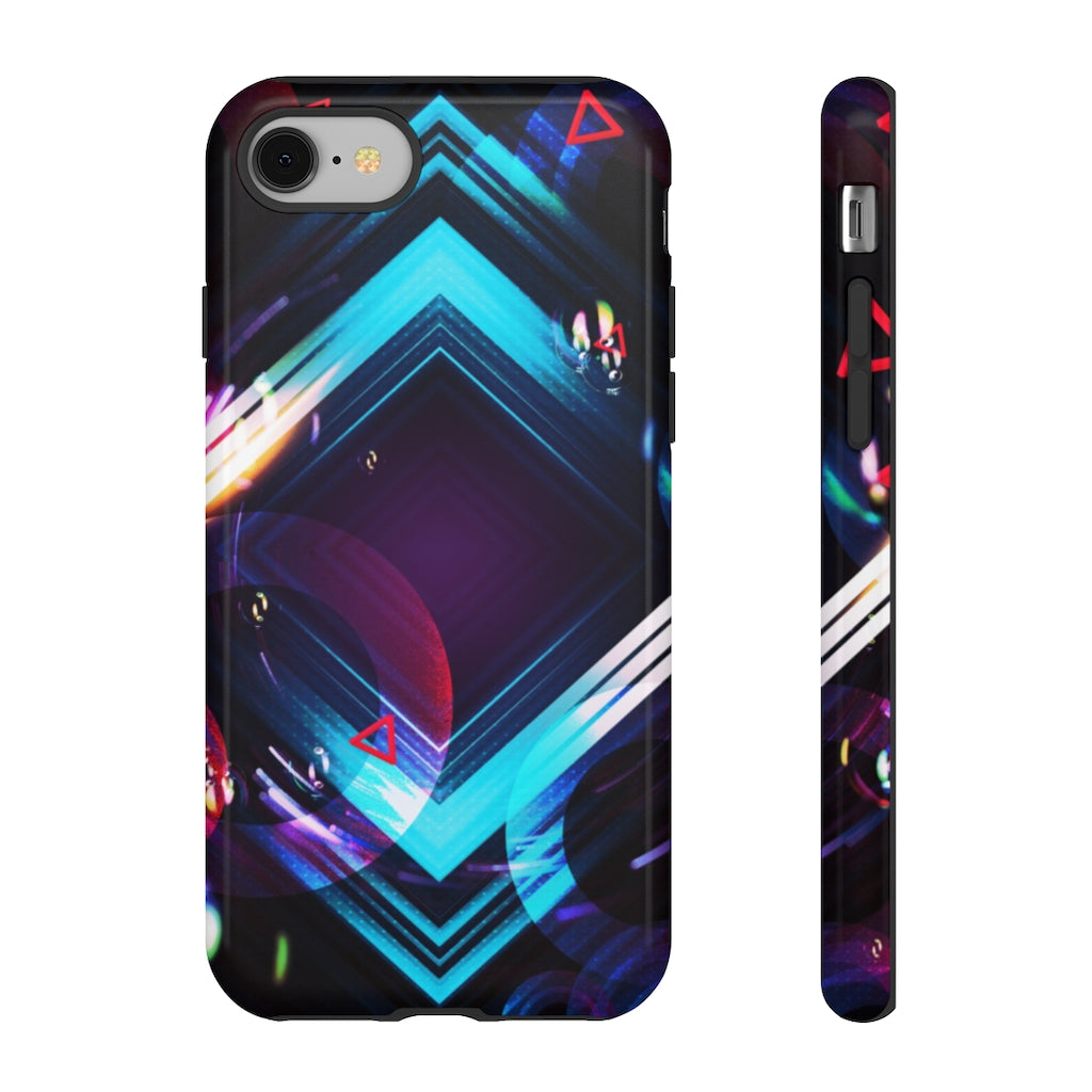 Abstract Geometric iPhone Tough Cases