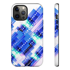 Ribbon Geometric iPhone Tough Cases
