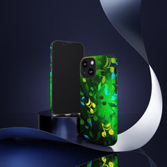 Scattered Notes Music iPhone Tough Cases