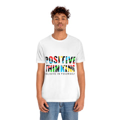 Positive Thinking Unisex Jersey Short Sleeve Tee
