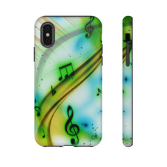 Mystic Swirl Music iPhone Tough Cases