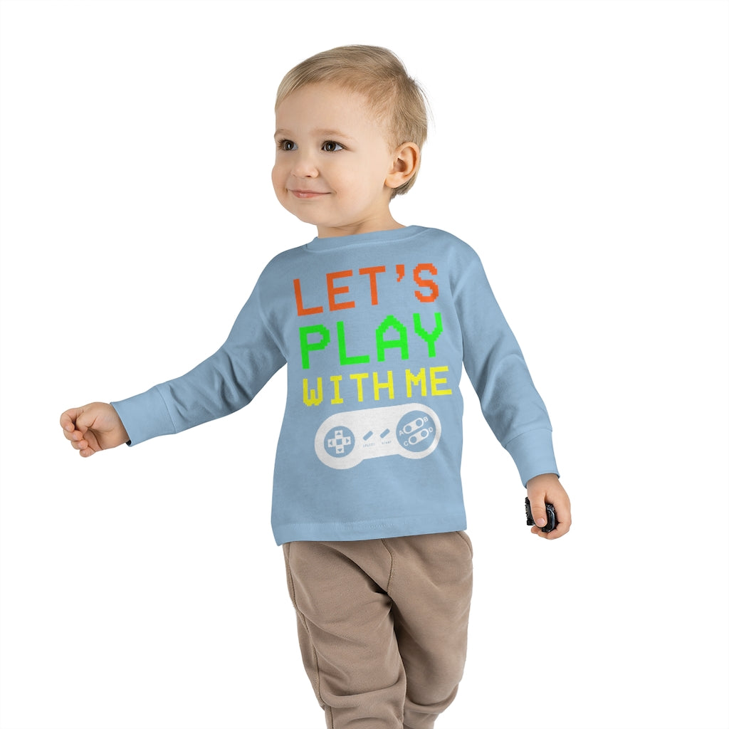 Let's Play Toddler Long Sleeve Tee