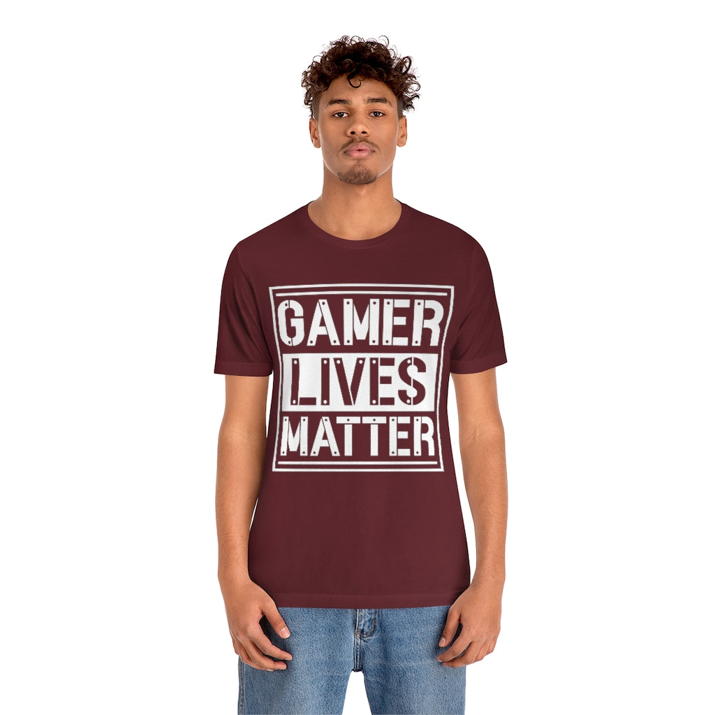 Gamer Lives Matter Unisex Jersey Short Sleeve Tee