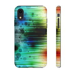 Warp Speed Geometric iPhone Tough Cases