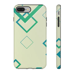 Boxed Geometric iPhone Tough Cases
