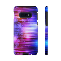 Warp Speed Geometric iPhone Samsung Galaxy Tough Cases