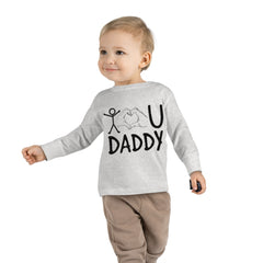 Love Daddy Toddler Long Sleeve Tee