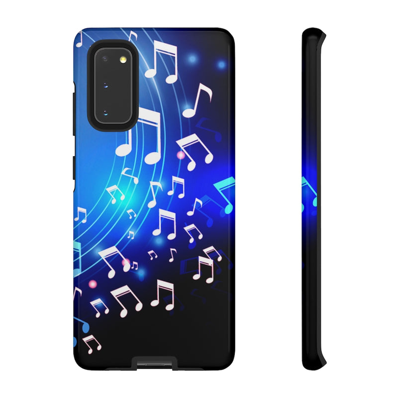 Curving Notes Music Samsung Galaxy Tough Cases
