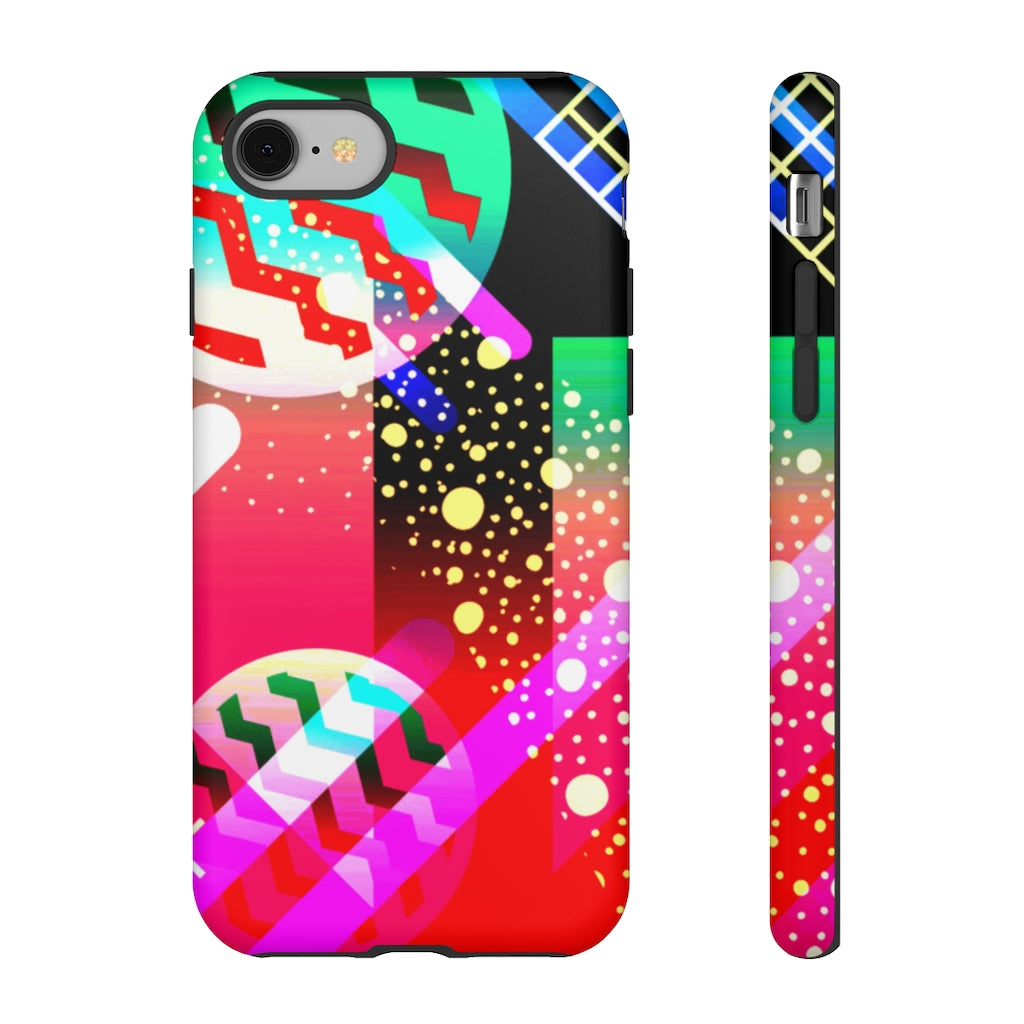Zigzag Geometric iPhone Tough Cases