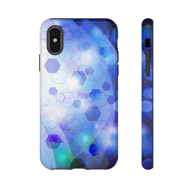 Hexagon Flash Geometric iPhone Tough Cases