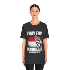 Pray For Indonesia Unisex Jersey Short Sleeve Tee