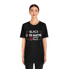 No Justice No Peace Unisex Jersey Short Sleeve Tee