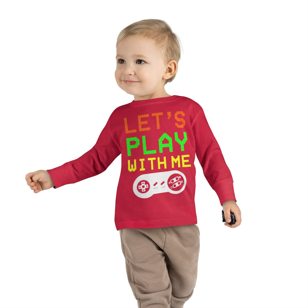 Let's Play Toddler Long Sleeve Tee