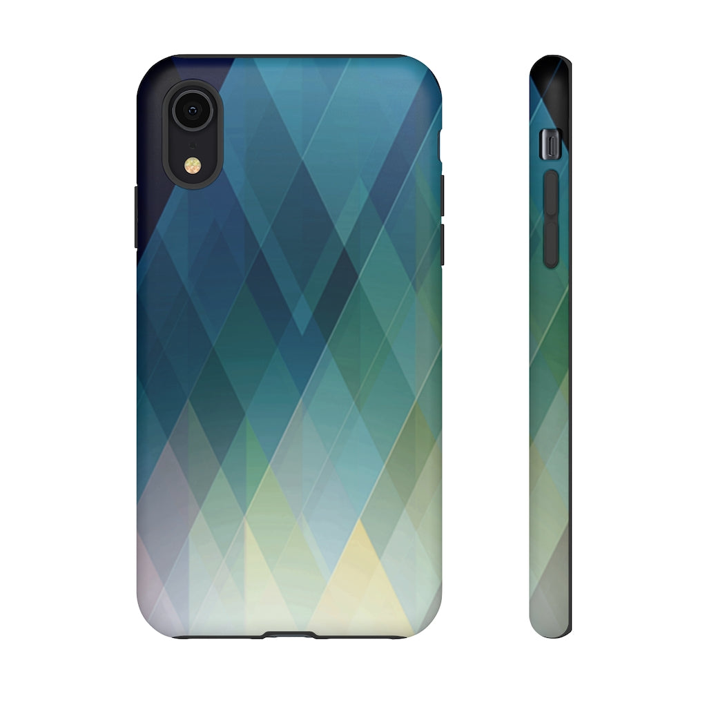 Plaid Geometric iPhone Tough Cases